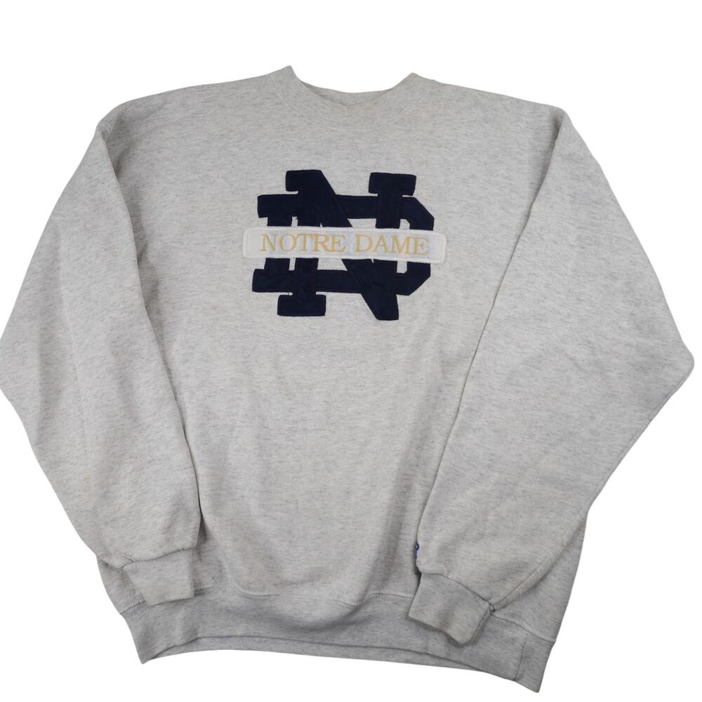 Vintage Notre Dame All Sewn Sweatshirt